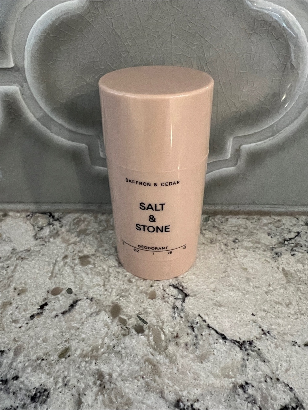 4/$14 Salt & Stone Saffron & Cedar Deodorant, Travel size 1 Oz, New & Sealed